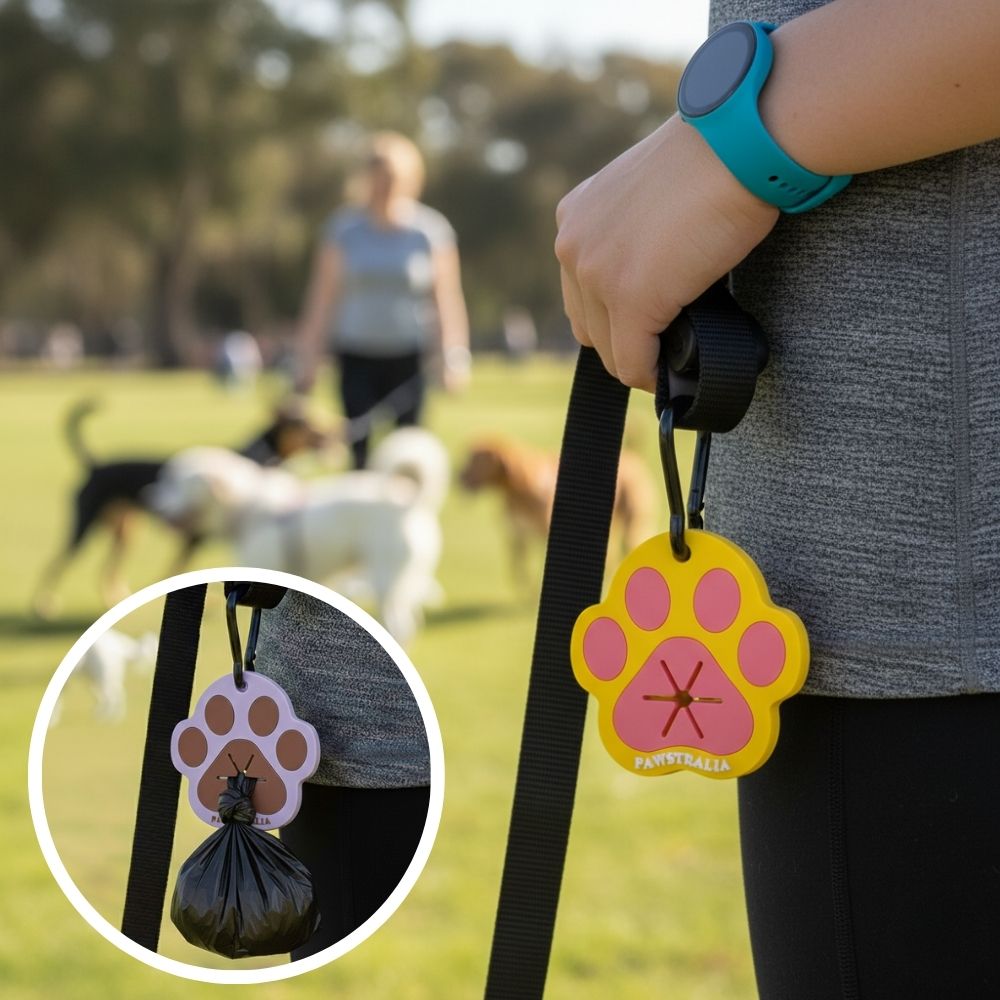 Hands-free Dog Poop Bag Carrier