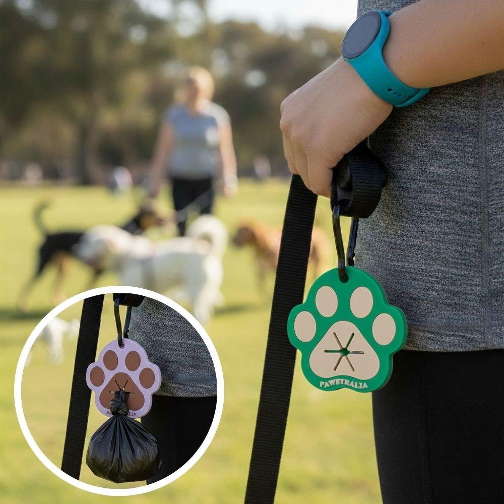 Hands-free Dog Poop Bag Carrier